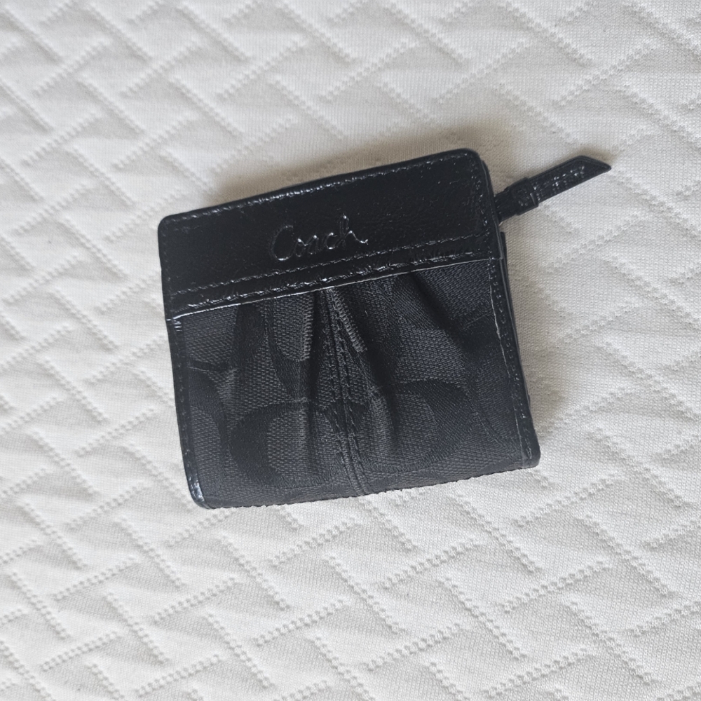 Coach Black Wallet